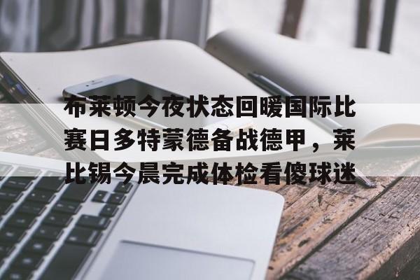 壹号娱乐官网-布莱顿今夜状态回暖国际比赛日多特蒙德备战德甲,莱比锡今晨完成体检看傻球迷的简单介绍